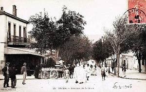SAIDA - AVENUE DE LA GARE - 1906